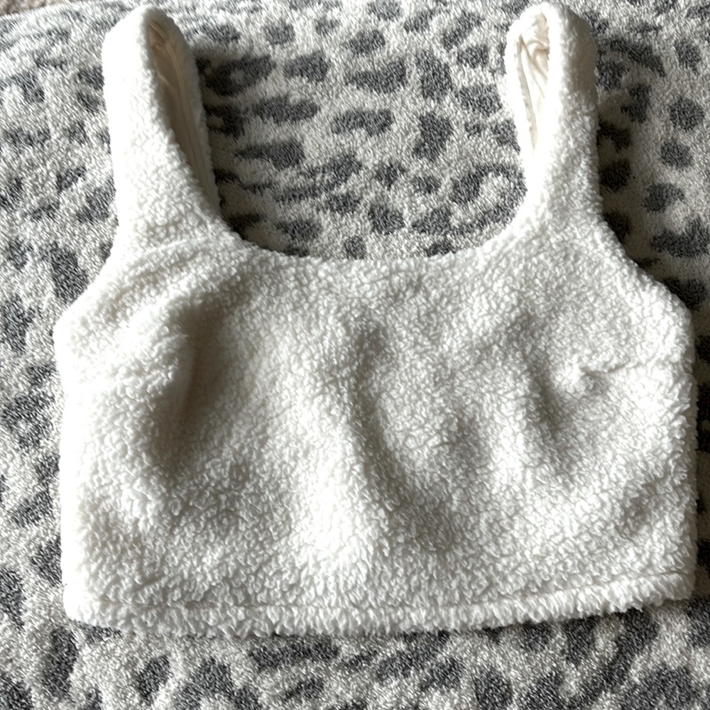hollister fleece bra/lounge
